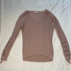 V-neck sweater